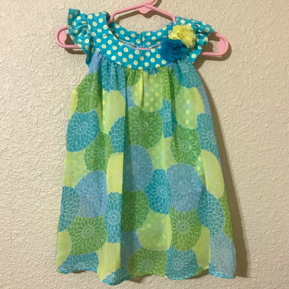 2 Romper dresses 18-24M